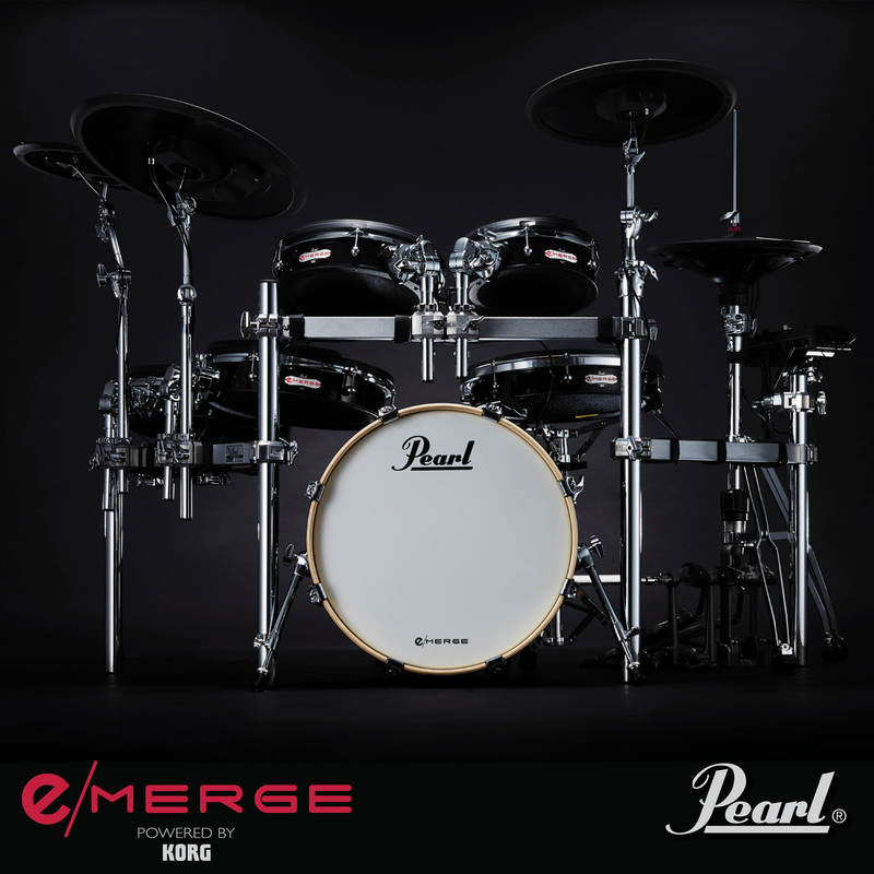 Pearl e/MERGE 18 Bass Drum pad de grosse caisse