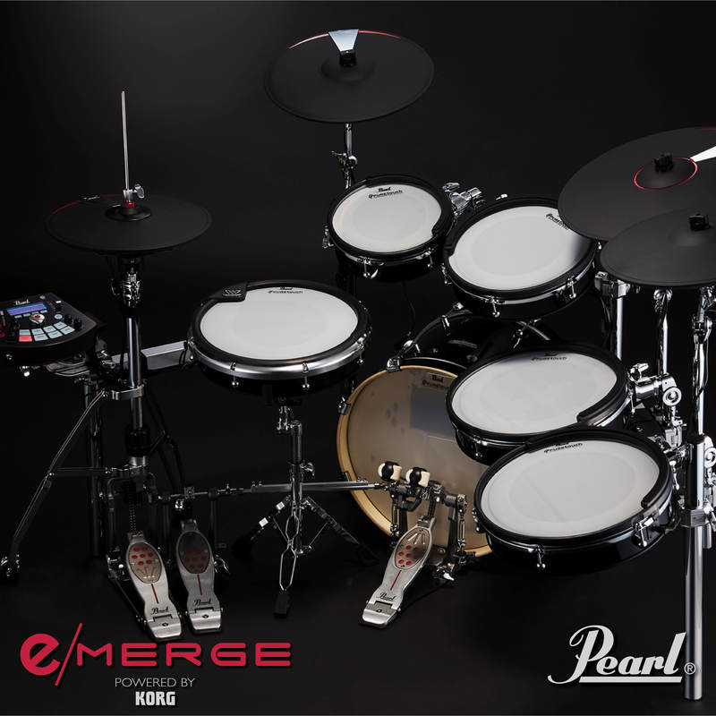 Pearl e/MERGE 18 Bass Drum pad de grosse caisse