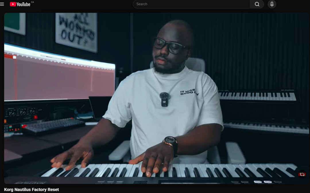 Korg Nautilus Factory Reset