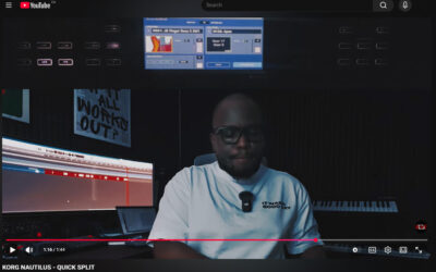 KORG NAUTILUS – QUICK SPLIT