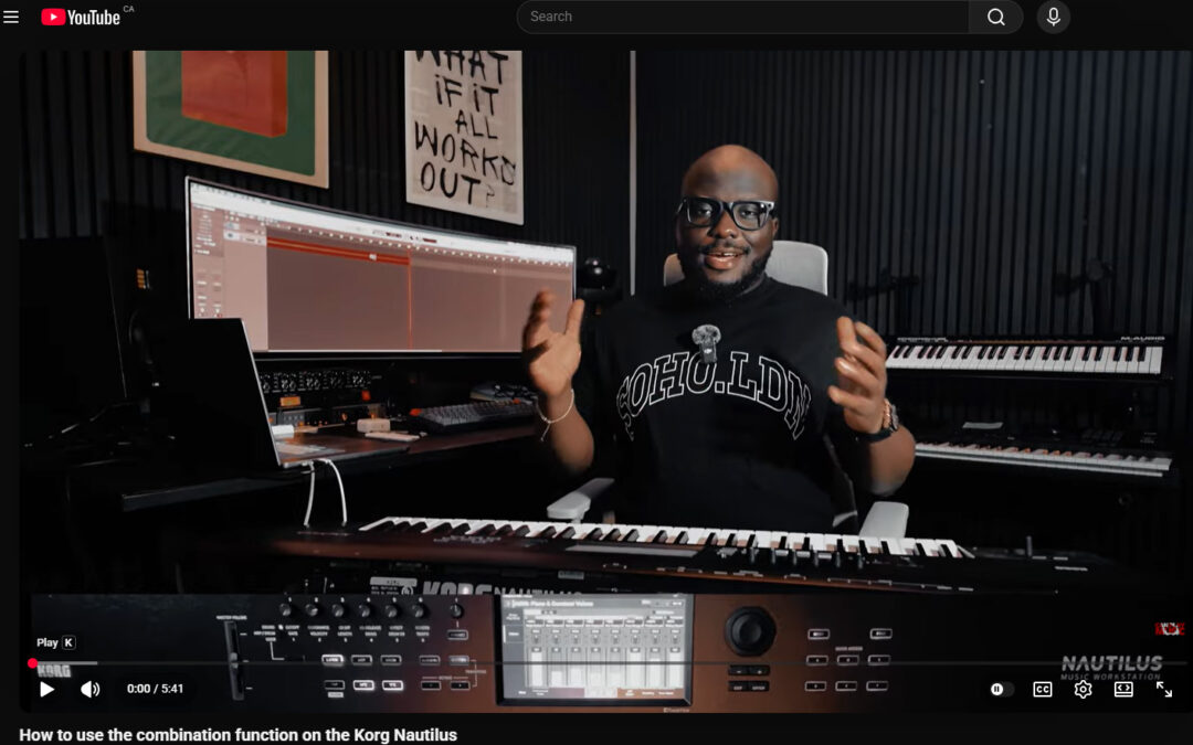 Korg Nautilus Tutorial: How to Layer Sounds Using Combination Mode