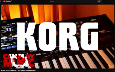 KORG PA5X Oriental 1.40 Update New Features