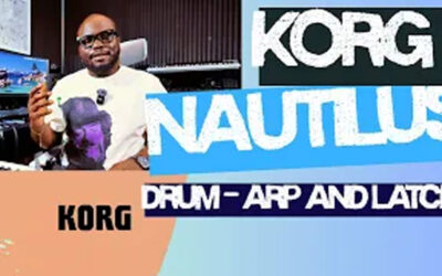 Korg Nautilus Tutorial: How to Use the ARP, Latch & Drum Buttons