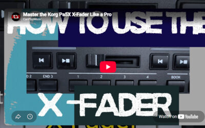 Korg Pa5X X-Fader