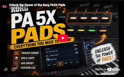 Korg PA5X Pads