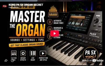 KORG PA 5X ORGAN SECRET