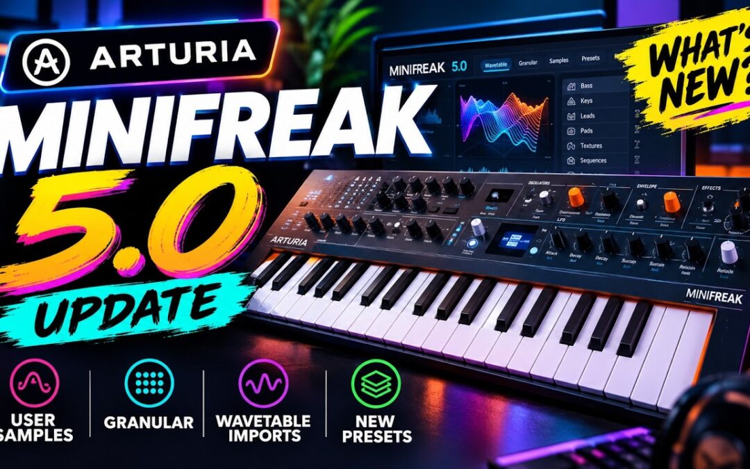 ARTURIA – MINIFREAK UPDATE 5.0