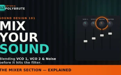 HOW TO USE THE POLYBRUTE12 MIXER